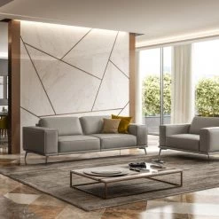 VIG Living Room Coronelli Collezioni Soho - Contemporary Italian Leather Sofa