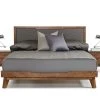 VIG Nova Domus Soria Modern Grey & Walnut Bed