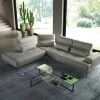 VIG Coronelli Collezioni Sunset - Contemporary Italian Leather Left Facing Sectional Sofa