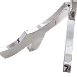 VIG Modrest Legend Modern Glass & Stainless Steel Dining Table