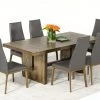 VIG Dining Room Modrest Cologne Modern White Wash Oak Dining Table