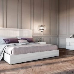 VIG Beds & Headboards Modrest Nicla Italian Modern White Bedroom Set
