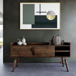 VIG Living Room Modrest Sebring - Mid-Century Modern Acacia Buffet