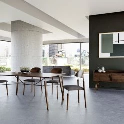 VIG Dining Room Modrest Sebring - Mid-Century Modern Acacia Dining Table