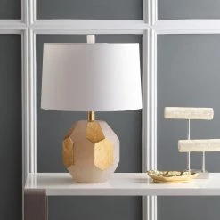 Safavieh Romy Alabaster Table Lamp Home Decor
