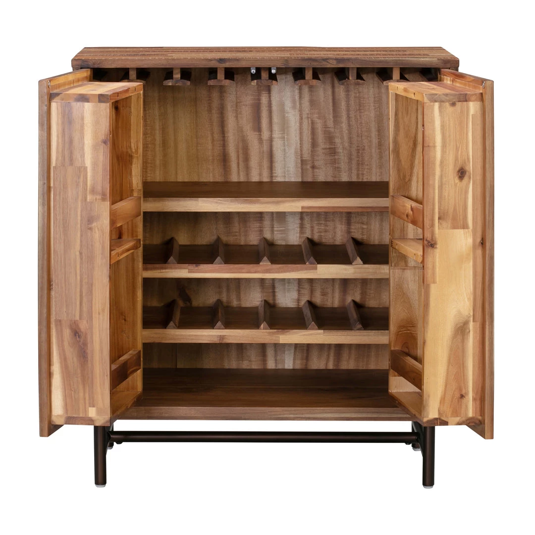 TOV Bushwick Wooden Bar Cabinet