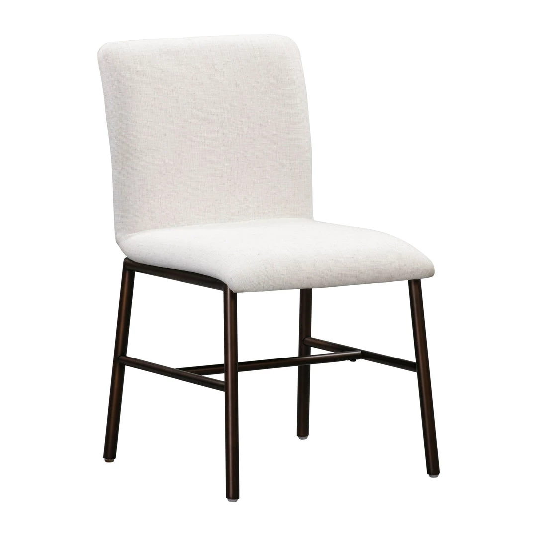 TOV Bushwick Flax Upholstered Dining Chair (Set Of 2)