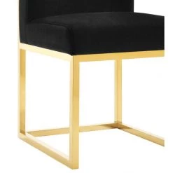 TOV Haute Velvet Chair Dining Room