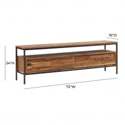 TOV Bushwick Wooden TV Stand