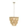 TOV Jade Natural Bead Chandelier Home Decor