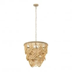 TOV Jade Natural Bead Chandelier Home Decor