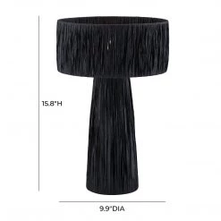 TOV Shelby Rafia Table Lamp