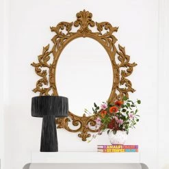 TOV Shelby Rafia Table Lamp