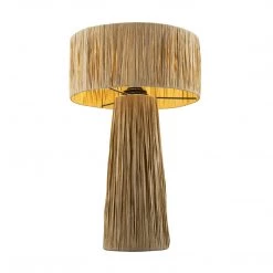 TOV Shelby Rafia Table Lamp