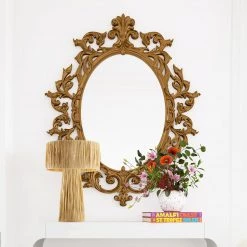 TOV Shelby Rafia Table Lamp