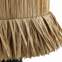 TOV Home Decor Amira Rafia Natural Table Lamp