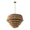 TOV Sarai Natural Fringe Pendant