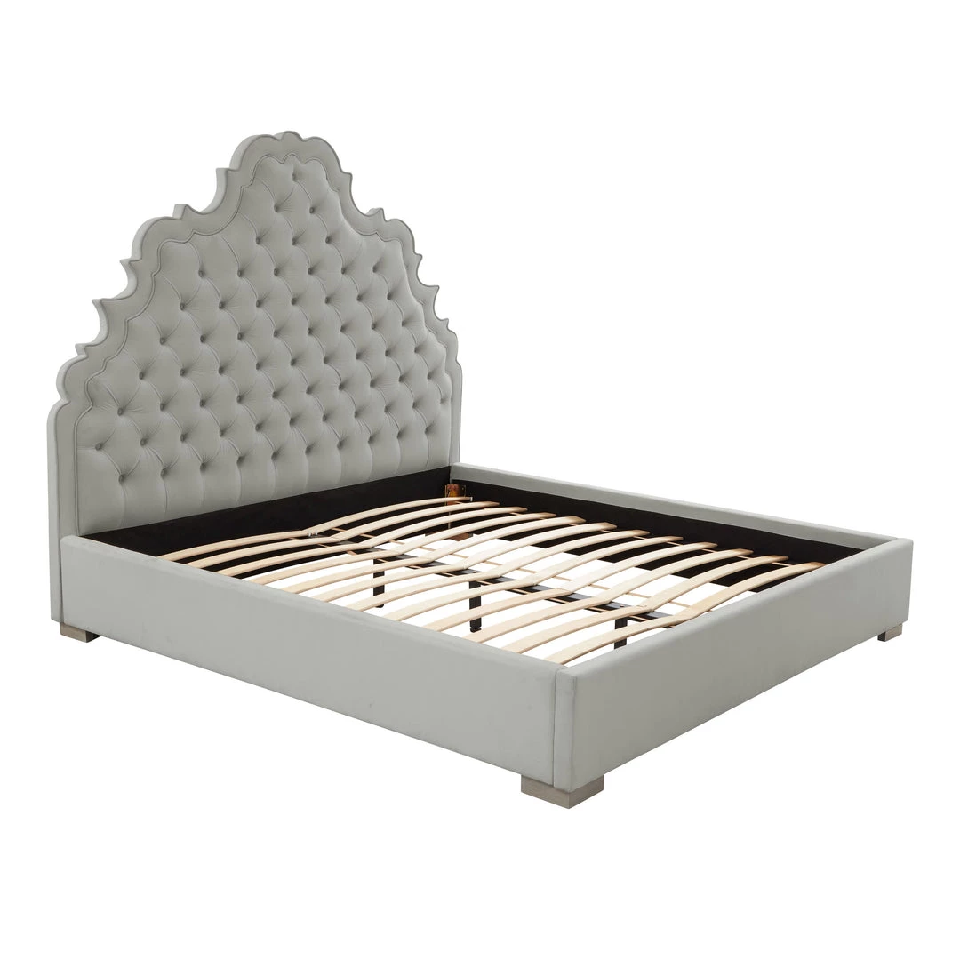 TOV Bedroom Carolina Velvet Bed