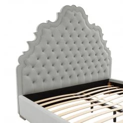 TOV Bedroom Carolina Velvet Bed