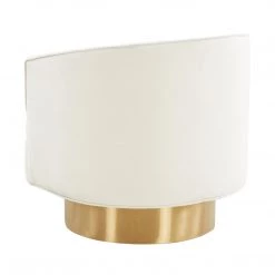 TOV Living Room Stella Velvet Swivel Chair