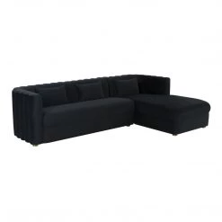 TOV Callie Velvet Sectional - RAF Living Room