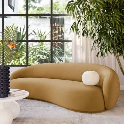 TOV Kendall Velvet Sofa Living Room