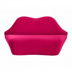 TOV Sofa & Loveseat Lips Velvet Settee