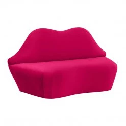TOV Sofa & Loveseat Lips Velvet Settee