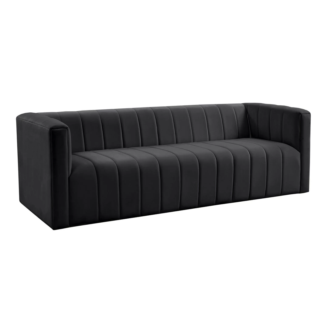 TOV Living Room Norah Velvet Sofa