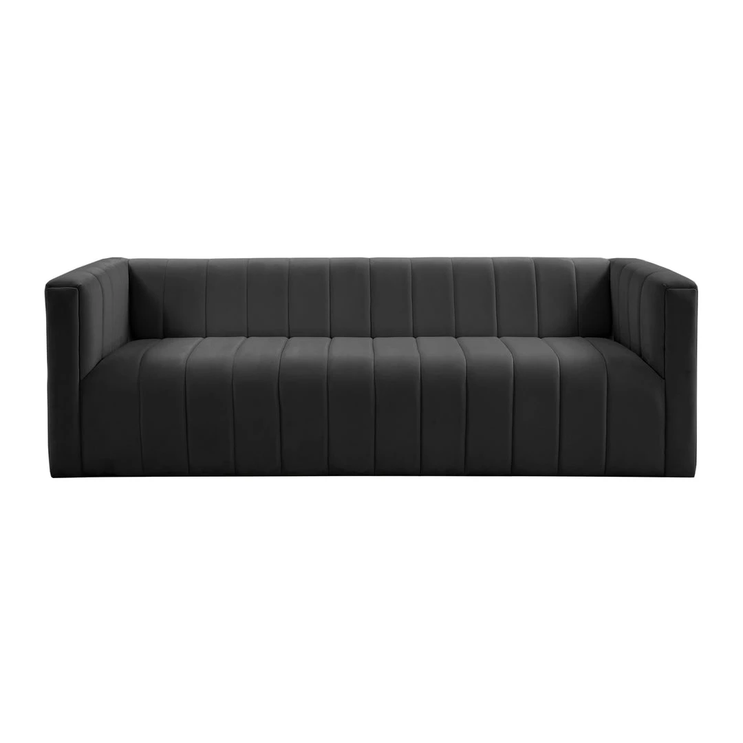 TOV Living Room Norah Velvet Sofa
