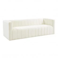 TOV Living Room Norah Velvet Sofa