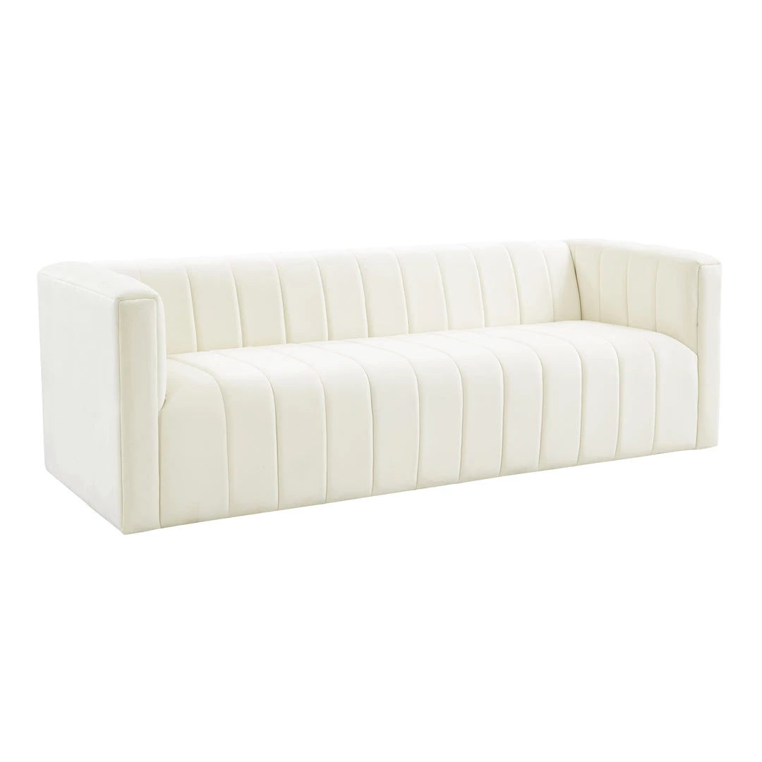 TOV Living Room Norah Velvet Sofa