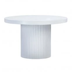 TOV Wave Concrete Round Dining Table Dining Room