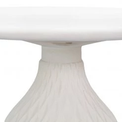 TOV Living Room Tulum Ivory Concrete Coffee Table