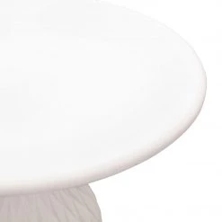 TOV Living Room Tulum Ivory Concrete Coffee Table