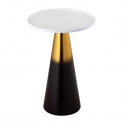 TOV Living Room Ombre Enamel Side Table