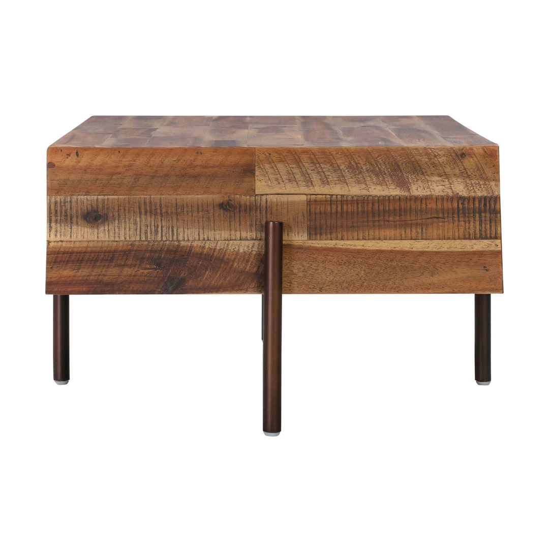 TOV Bushwick Wooden Coffee Table Living Room