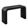 TOV Living Room Hump Black Console Table