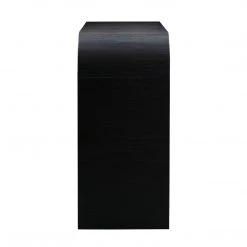 TOV Living Room Hump Black Console Table