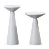 TOV Gianna Concrete Accent Tables - Set Of 2 Living Room