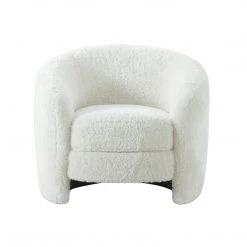 TOV Dakota Faux Shearling Armchair