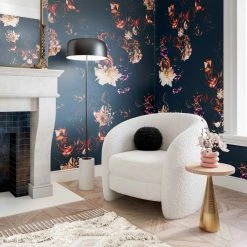 TOV Dakota Faux Shearling Armchair