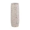TOV Terrazzo White Vase - Medium Skinny Home Decor