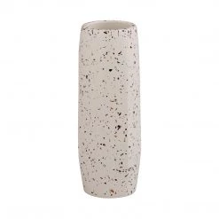 TOV Terrazzo White Vase - Medium Skinny Home Decor