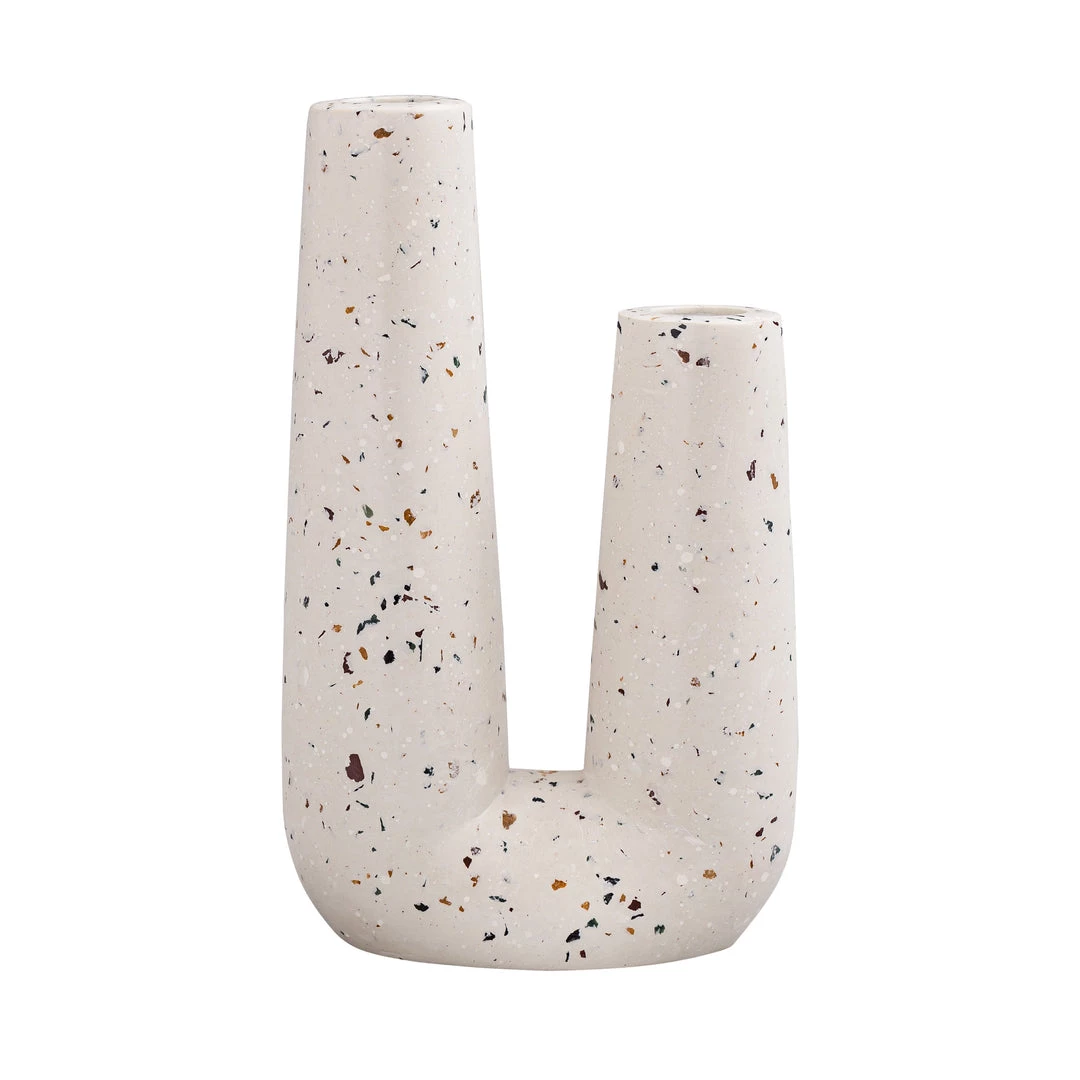 TOV Terrazzo Novelty Tube Vase Home Decor