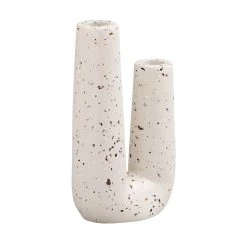 TOV Terrazzo Novelty Tube Vase Home Decor