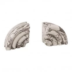 TOV Grey Marble Bookends (Set Of 2)