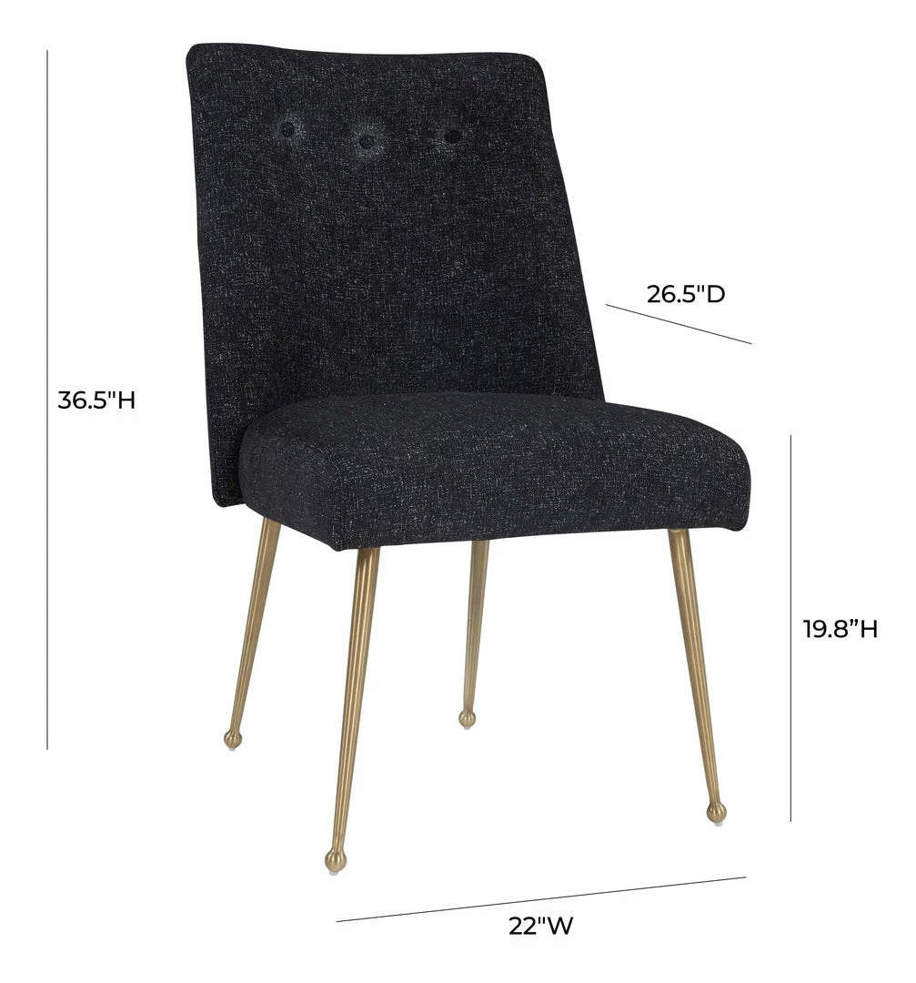 TOV Batik Velvet Dining Chair