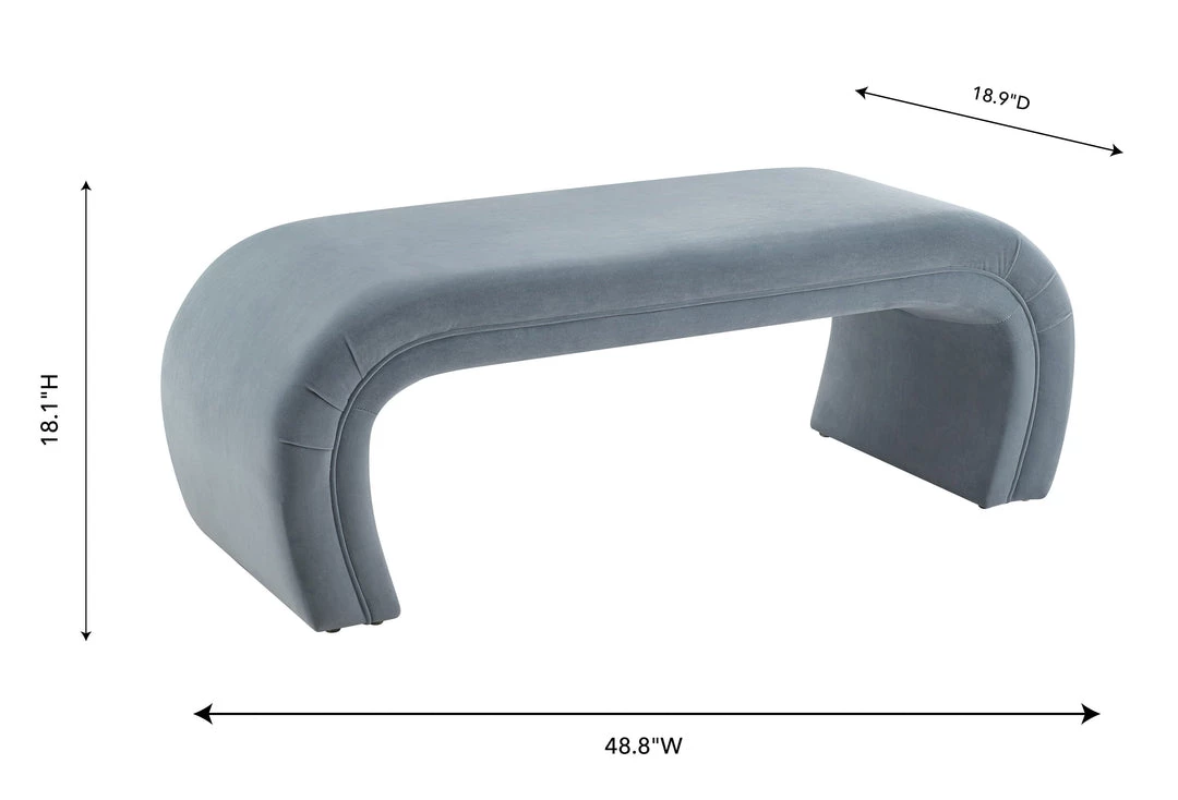 TOV Kenya Velvet Bench