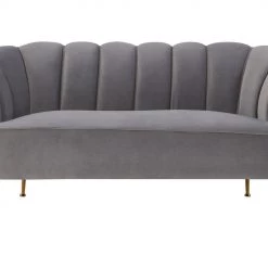 TOV Living Room Daisy Velvet Settee